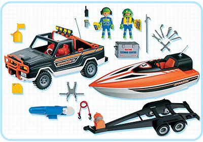 Speedster-Rennboot mit Pickup - 3399-A - PLAYMOBIL® Deutschland
