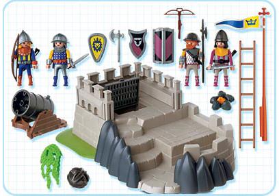 Superset chevaliers / tour de d?�fense - 4133-A - PLAYMOBIL?� France