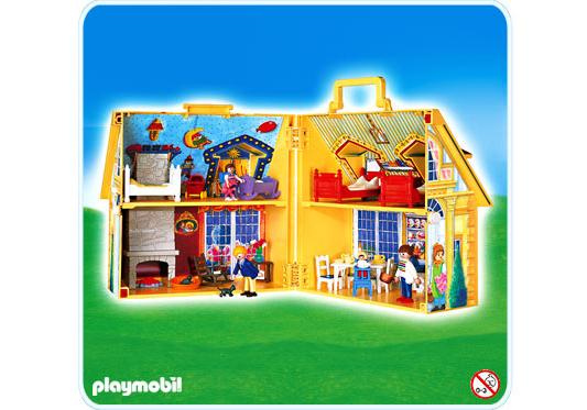 Maison playmobil promo transportable