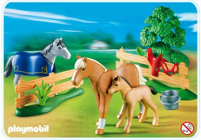 Famille de chevaux