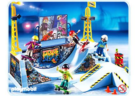 playmobil skate shop