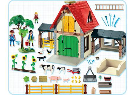 Großer Bauernhof - 4490-A - PLAYMOBIL® Deutschland