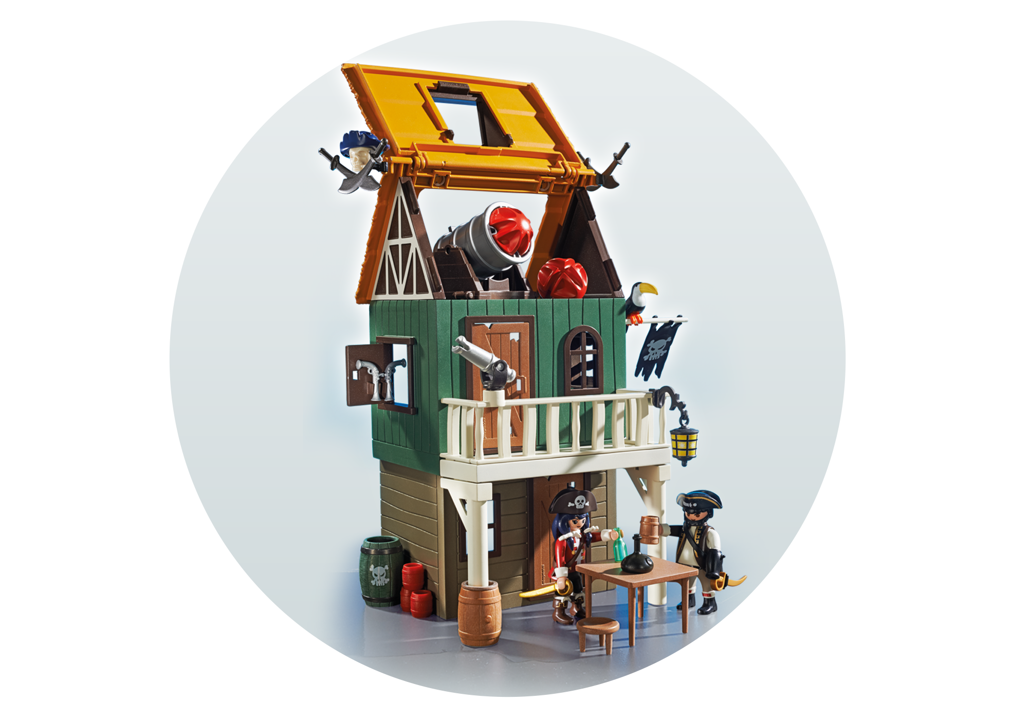 Getarnte Piratenfestung mit Ruby - 4796 - PLAYMOBIL® Deutschland