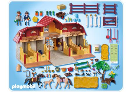 Großer Reiterhof mit Paddocks - 5221-A - PLAYMOBIL® Deutschland