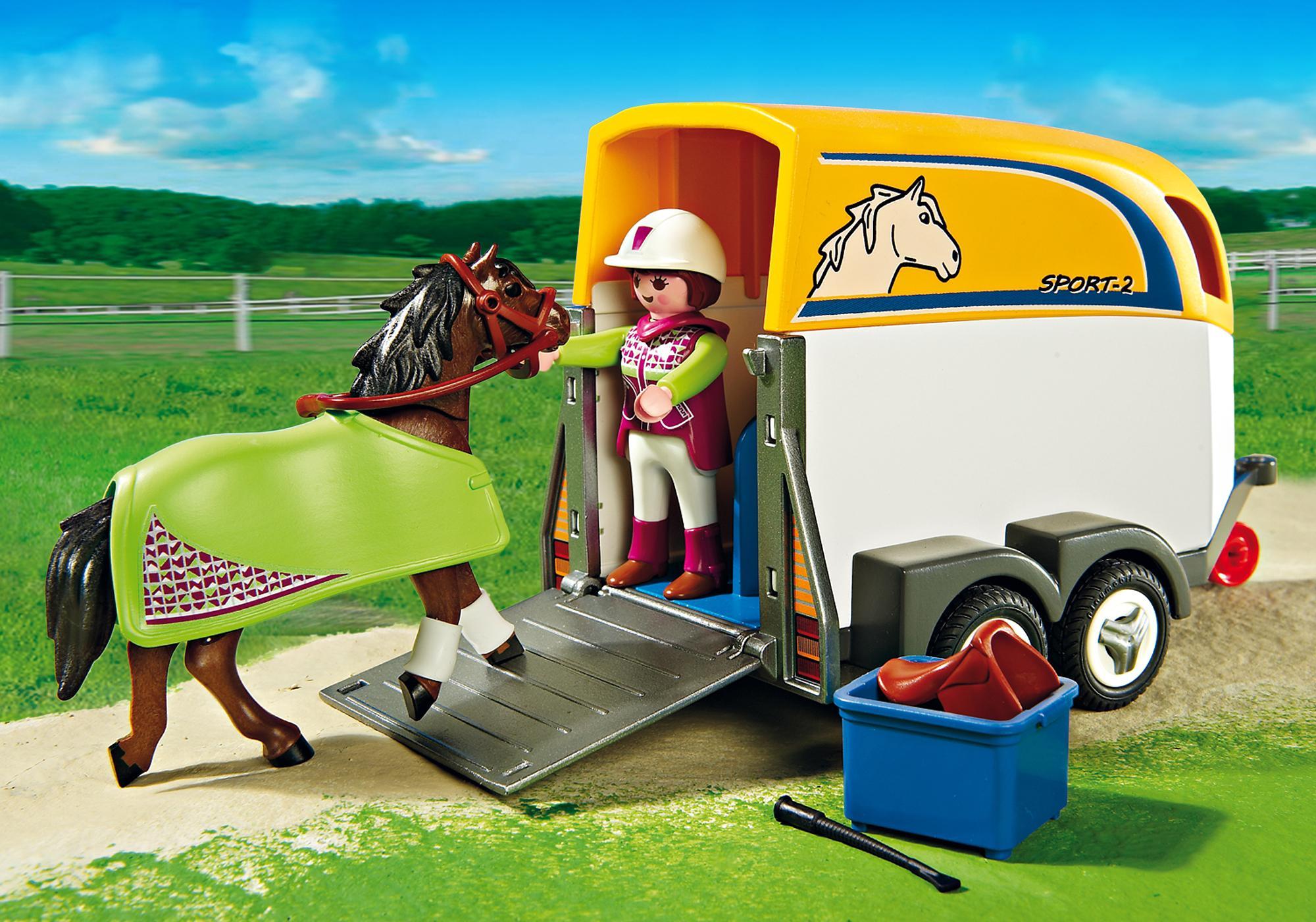 PKW mit Pferdeanhänger 5223 PLAYMOBIL® Deutschland