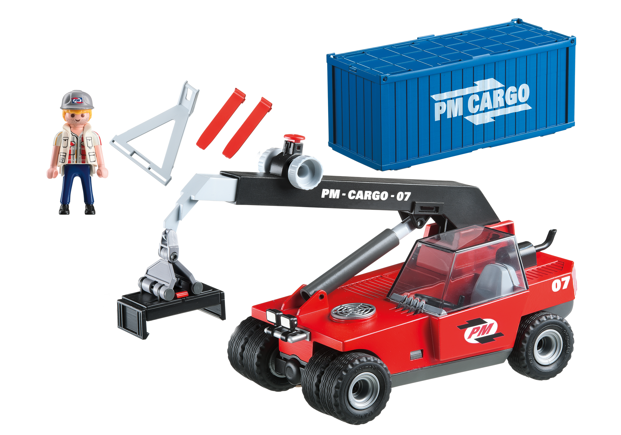 NEW and COMPLETE Playmobil City Action Cargo Transporter with