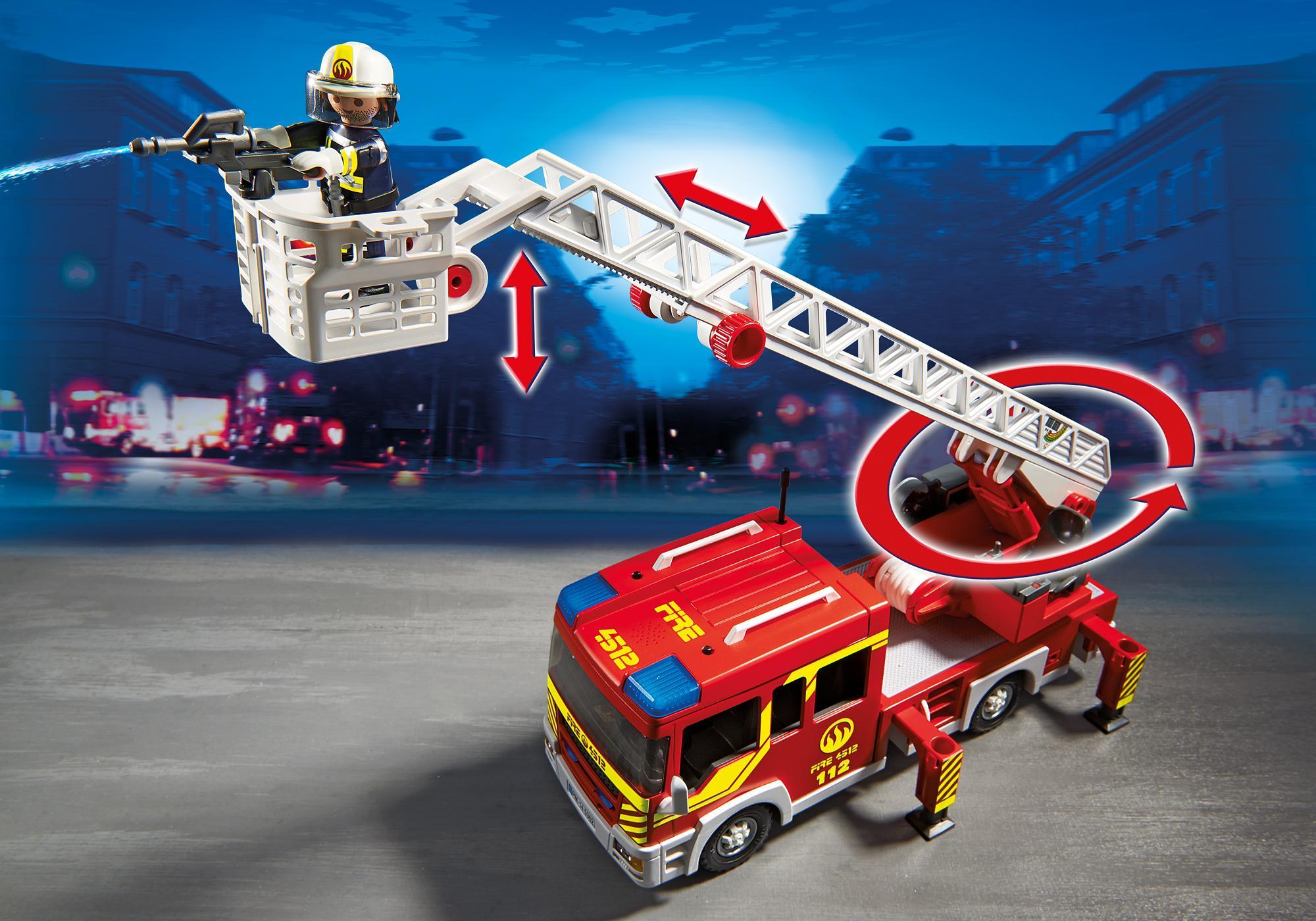 Camion playmobil promo pompier