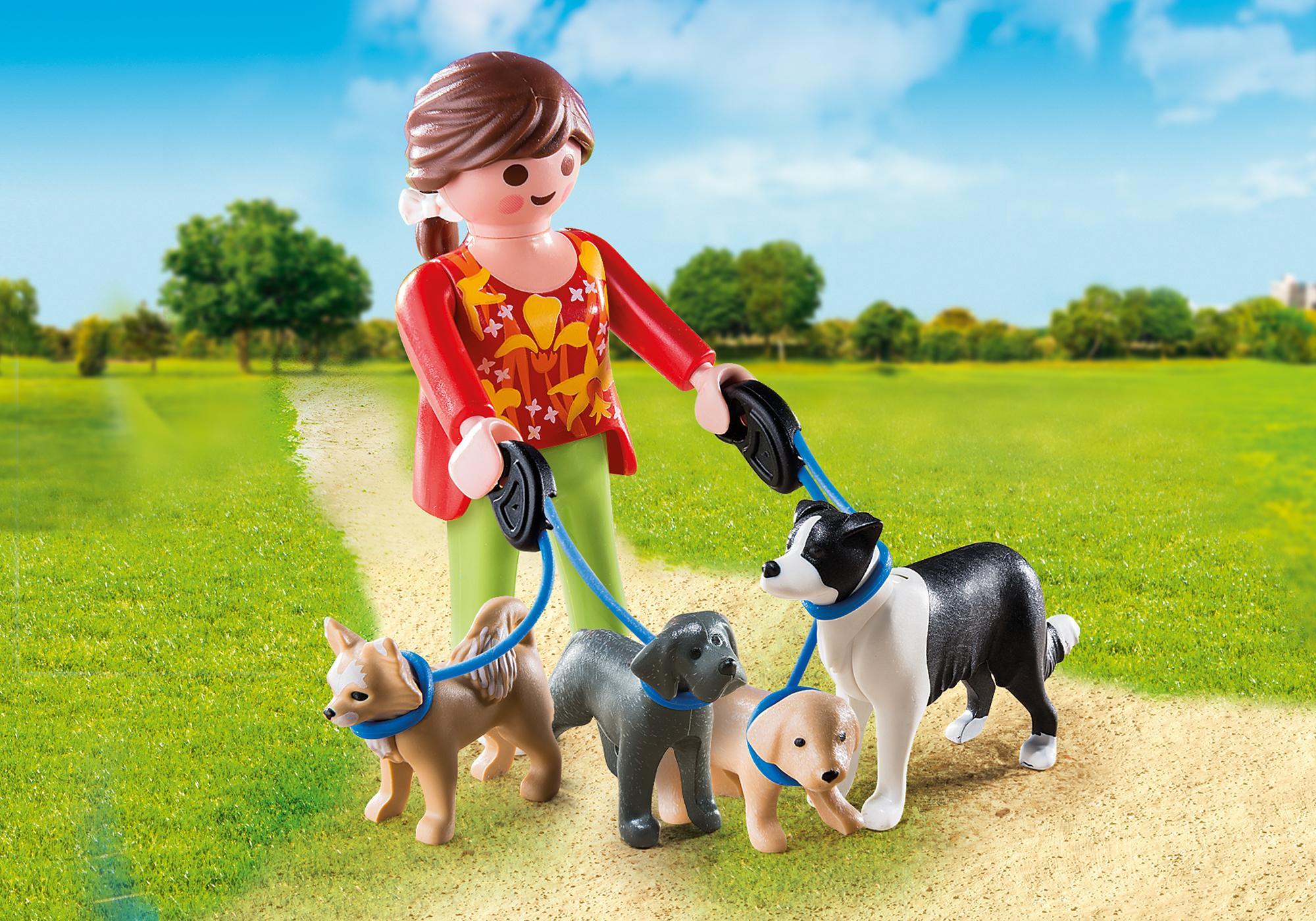 playmobil dog walker