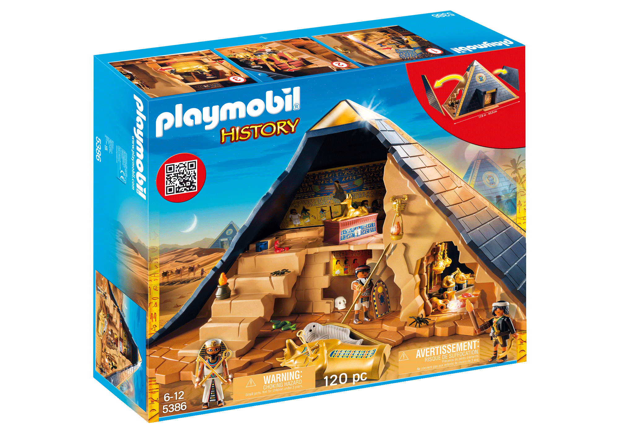 playmobil history pyramid