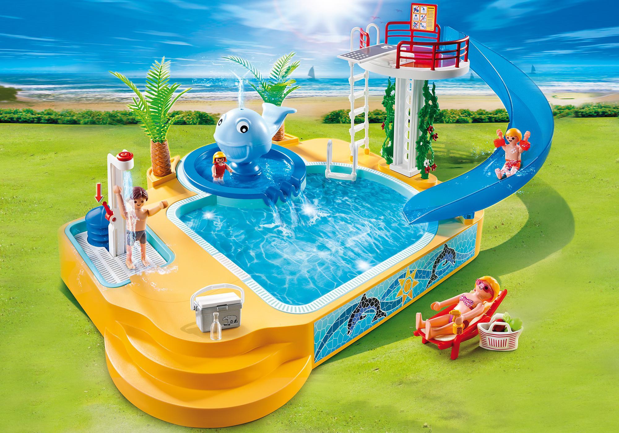 Famille avec piscine et plongeoir 5433 PLAYMOBIL® Canada