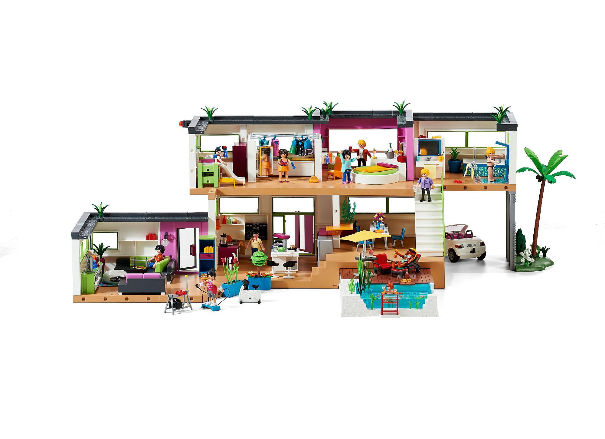 plan maison moderne playmobil 2007