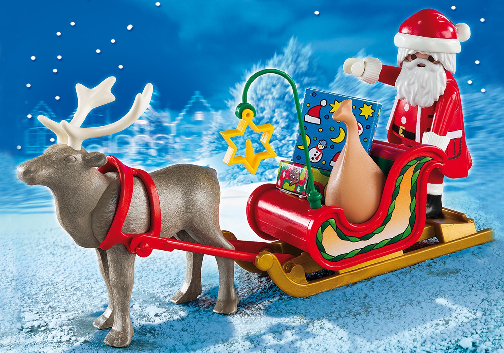 Playmobil Animales PLAYMOBIL Trineo De Papá Noel Con Reno