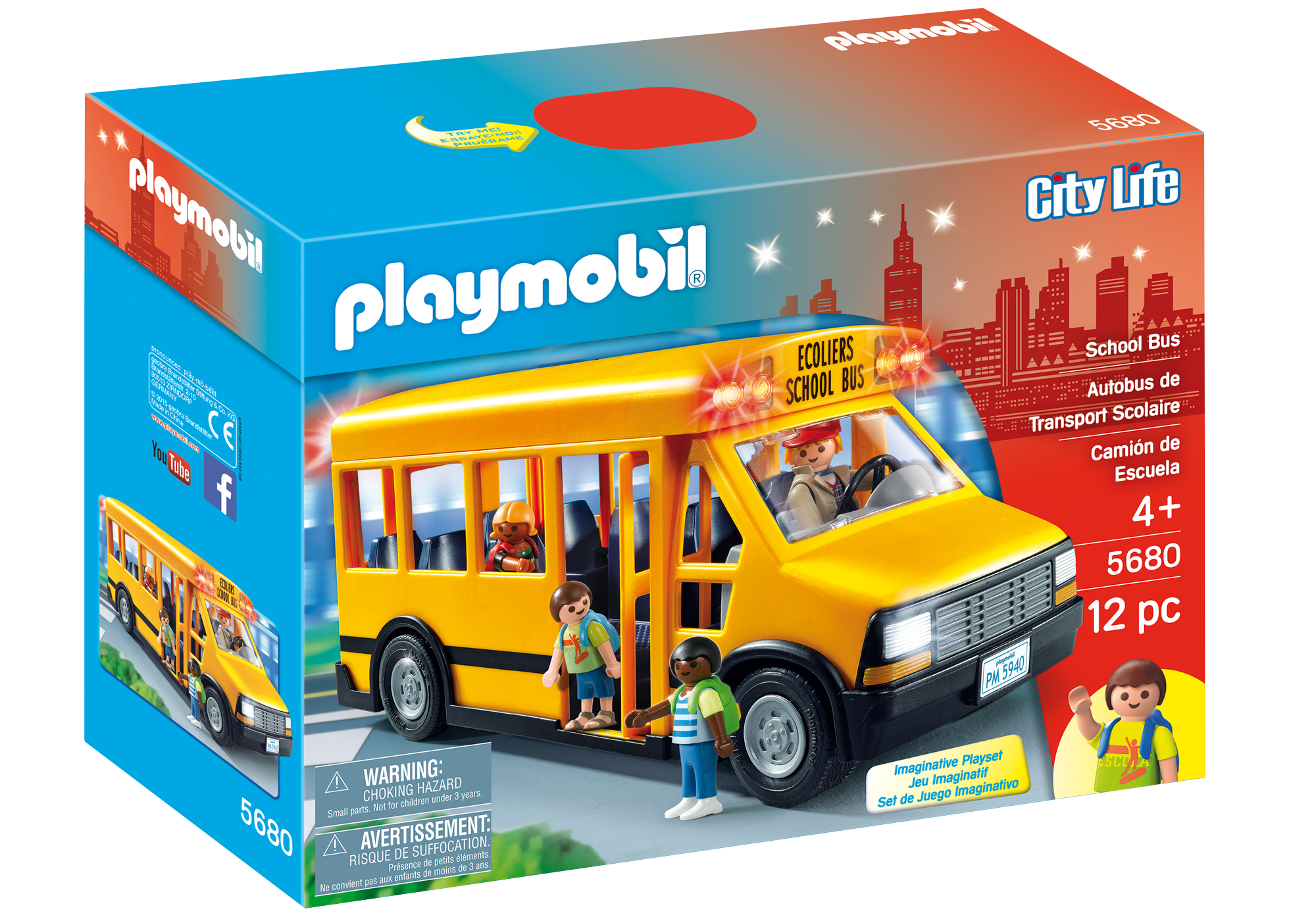 School Bus - 5680 - PLAYMOBIL® USA