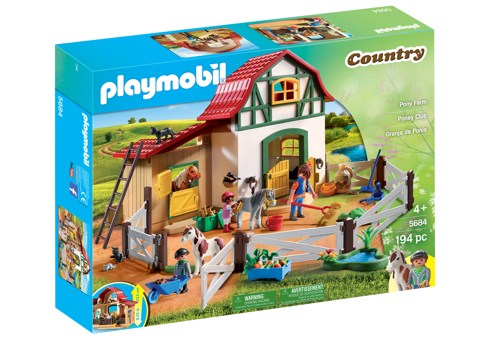 Pony Farm - 5684 - Playmobil® Usa