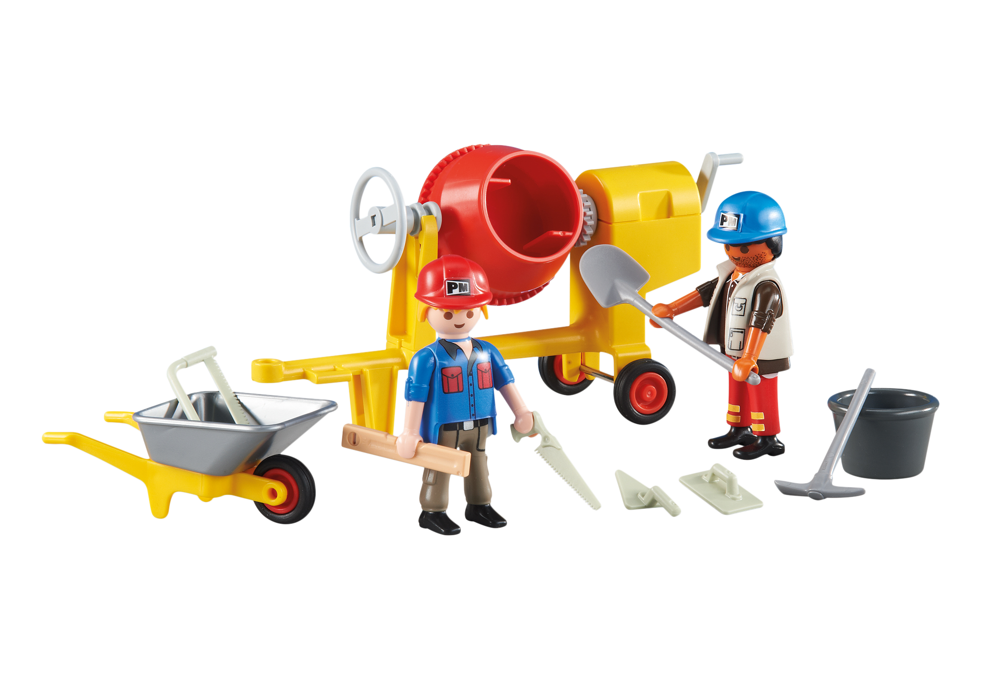 2 Construction Workers 6339 Playmobil® Usa