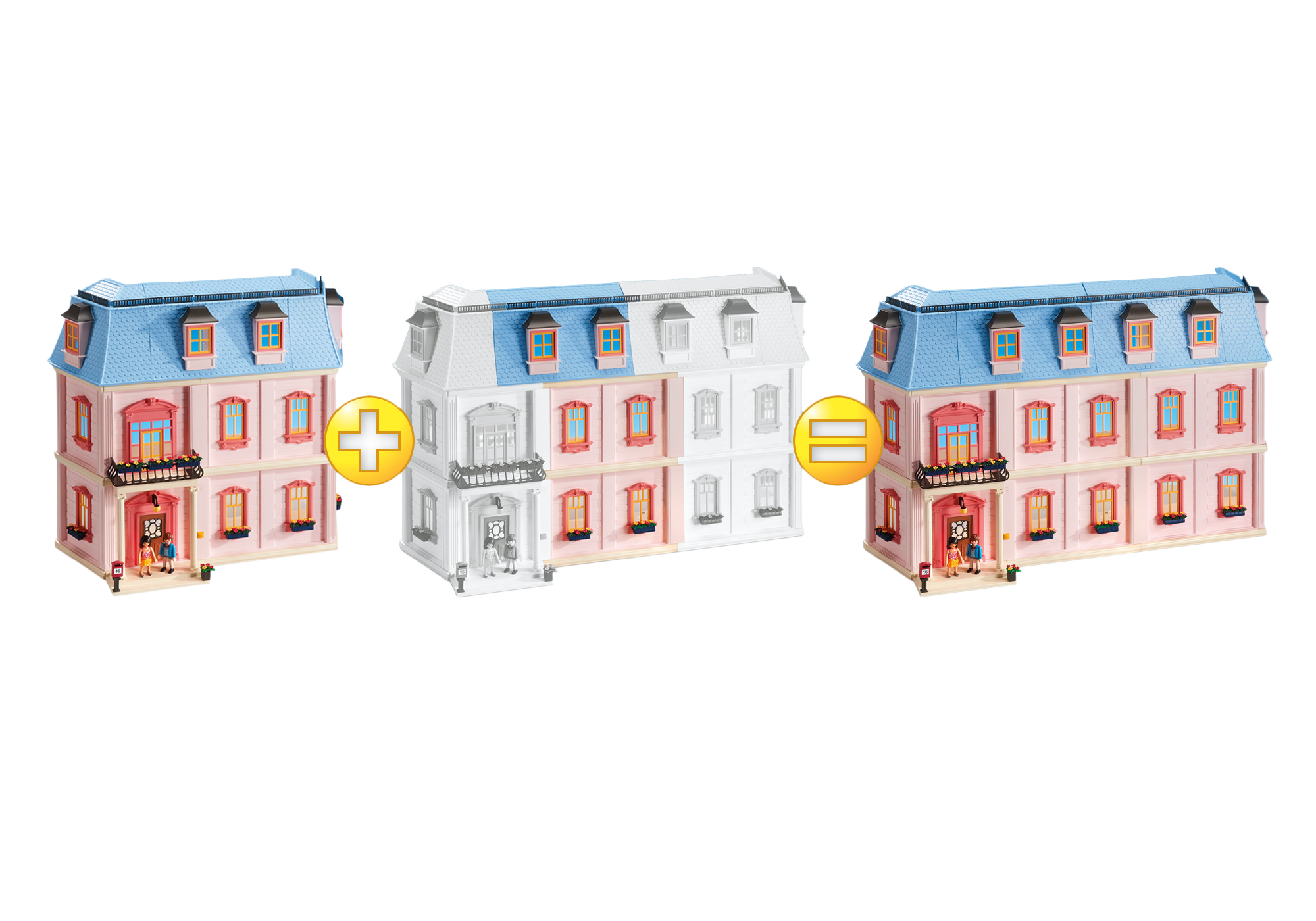 Horizontal Extension for Deluxe Dollhouse (5303) 6452 PLAYMOBIL