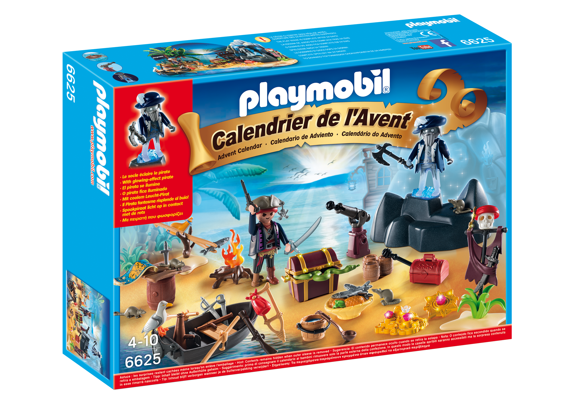 Calendrier Avent Pirate 