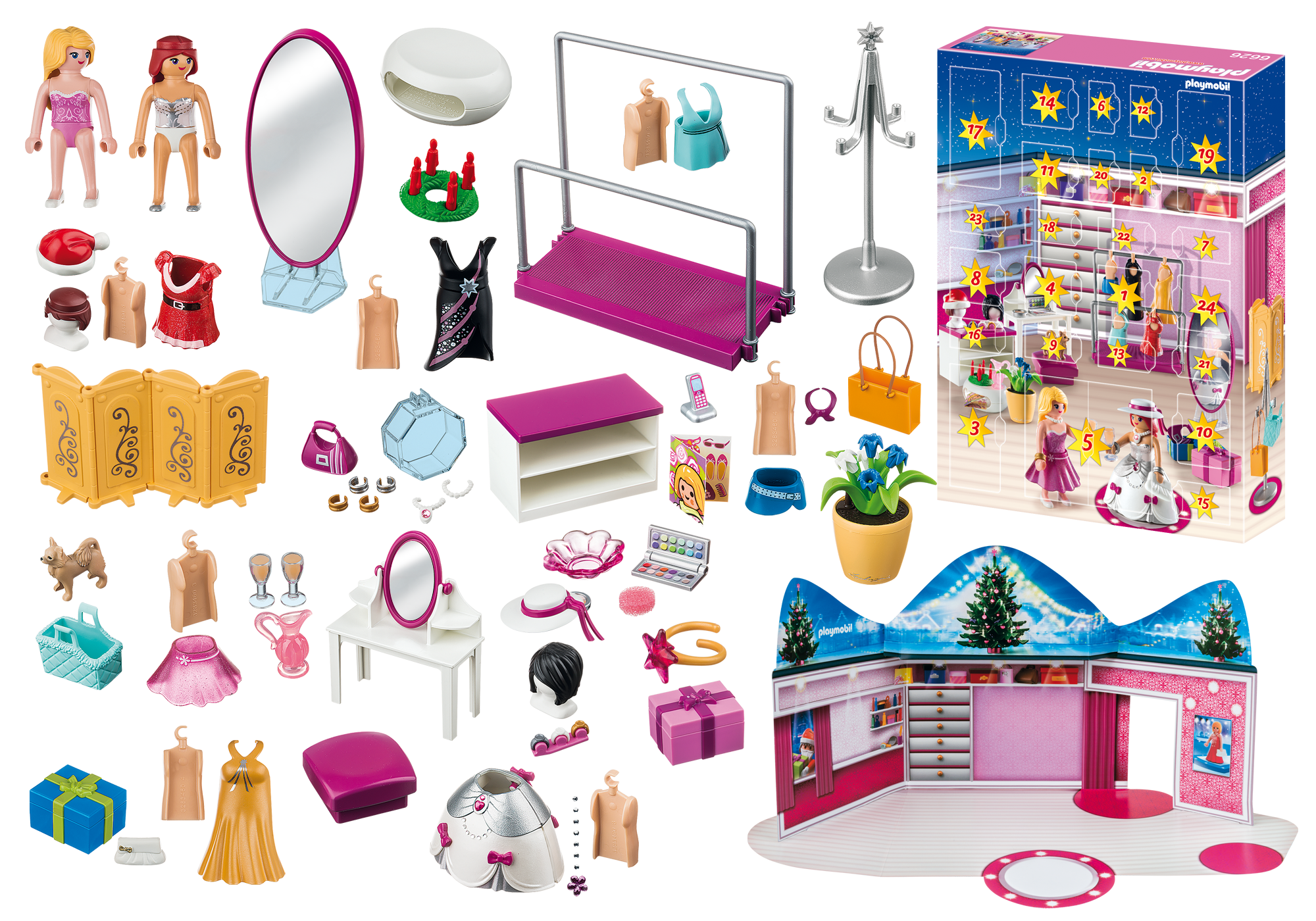 Calendrier Avent Playmobil Loge Artiste 