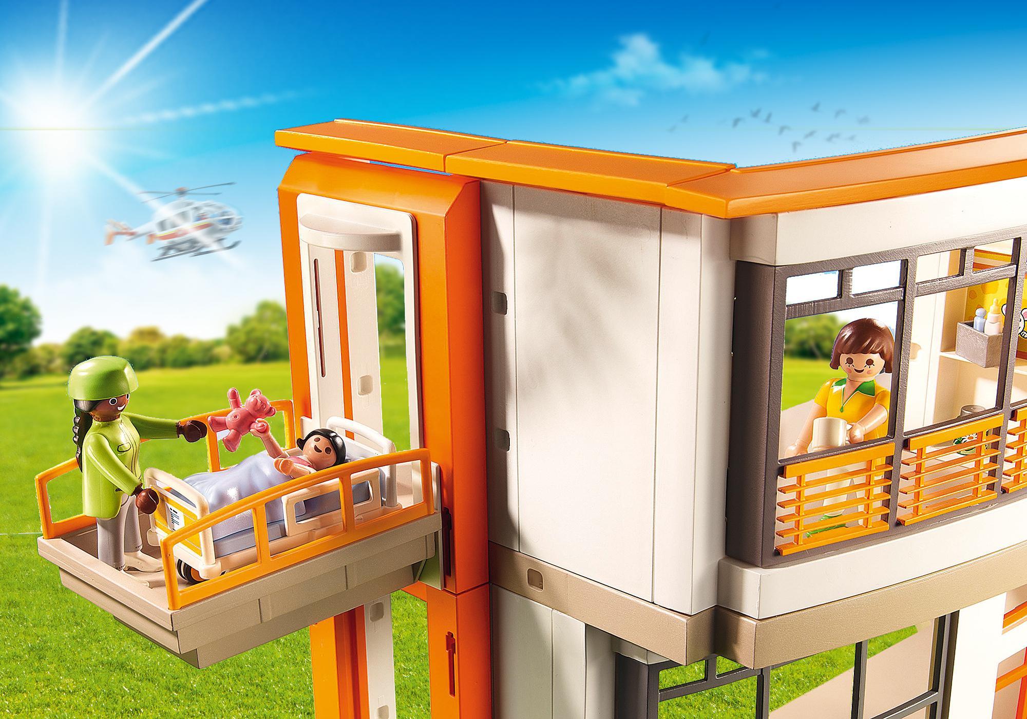 playmobil hospital large