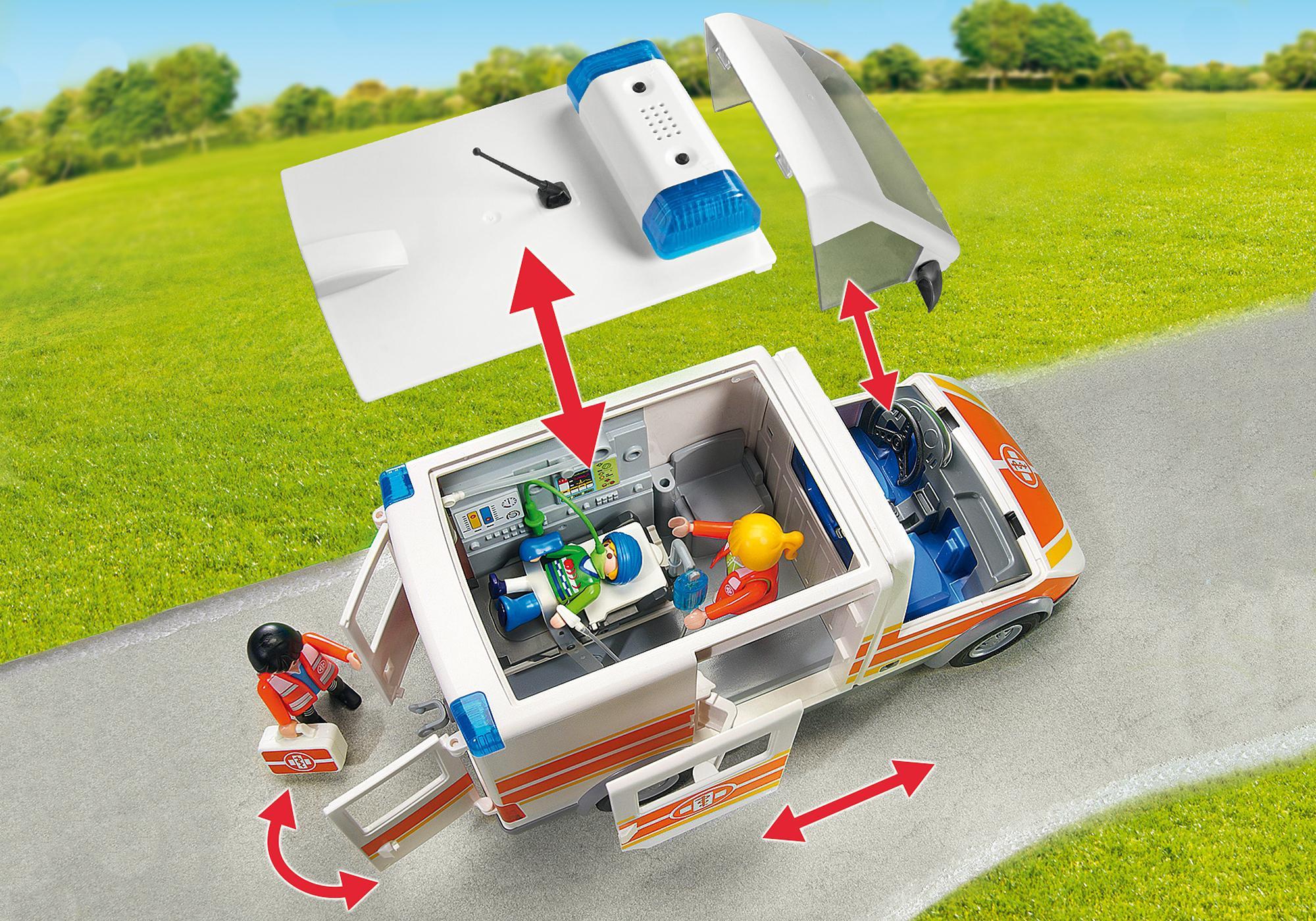 Krankenwagen mit Licht und Sound 6685 PLAYMOBIL® Deutschland