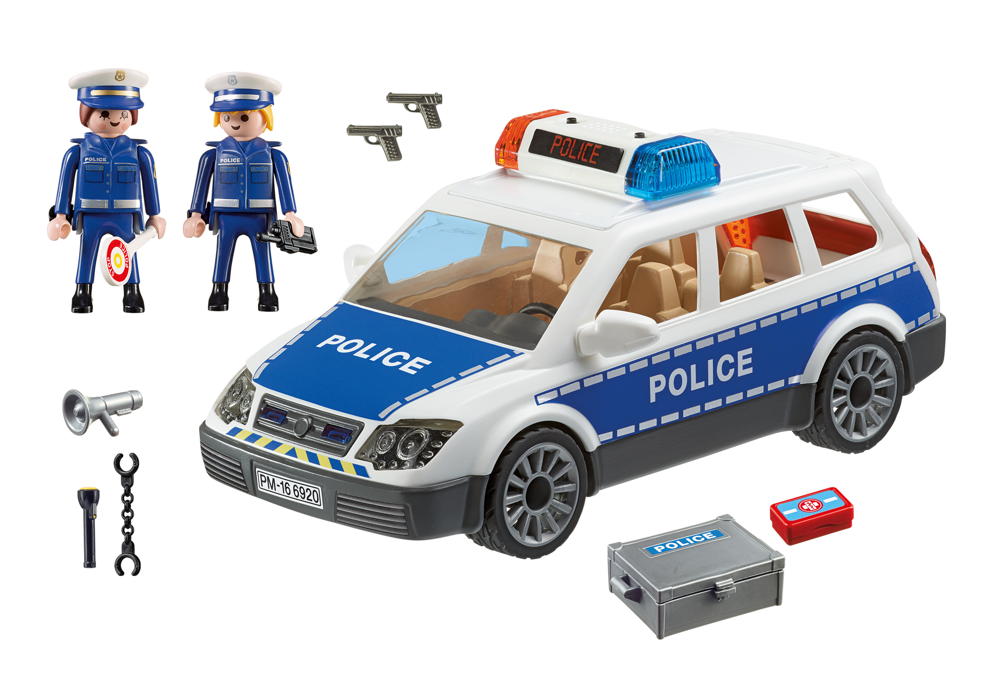 Polizei-Einsatzwagen - 6873 - PLAYMOBIL® Österreich