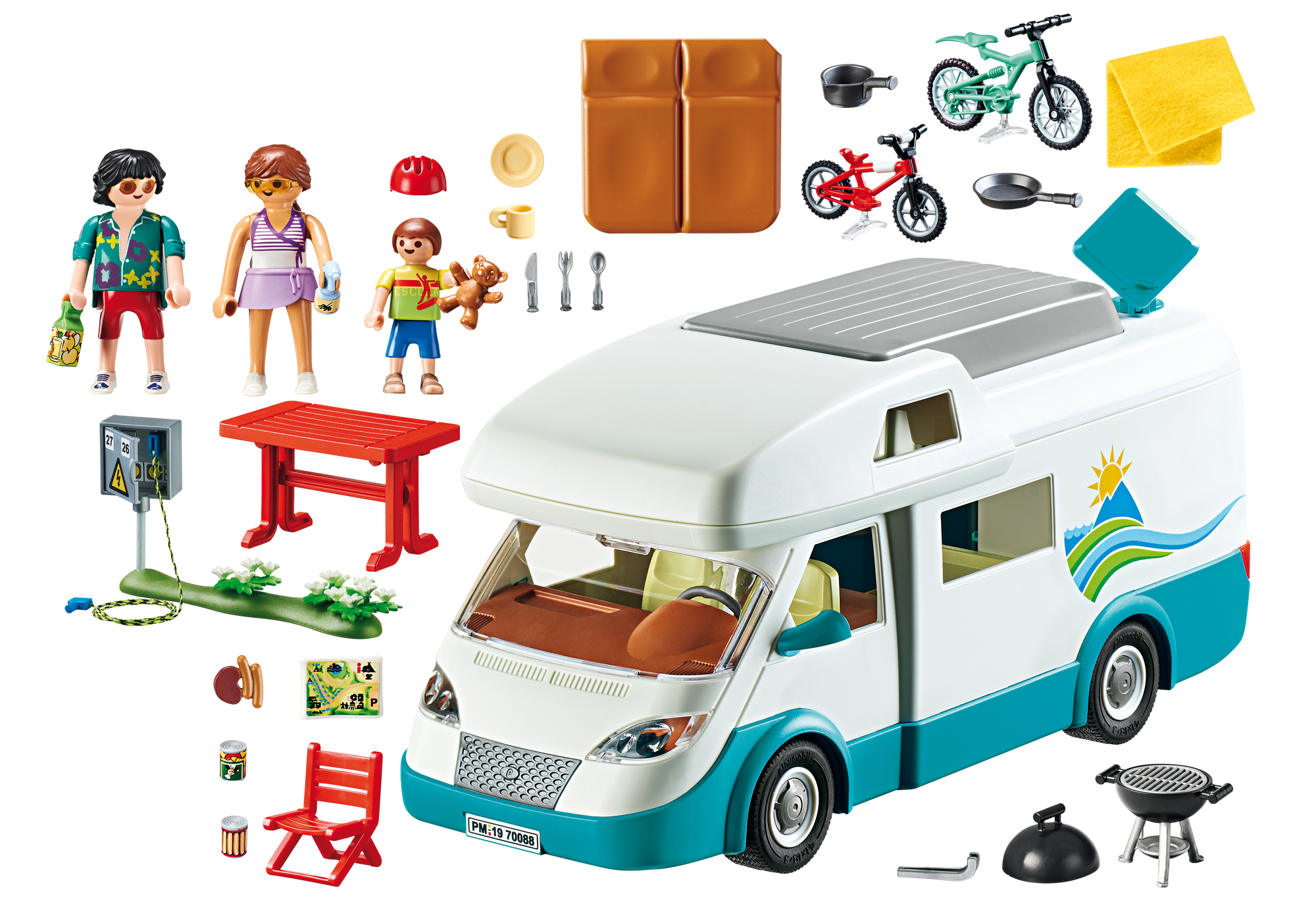 Playmobil camping-car caravane on Gens de Confiance