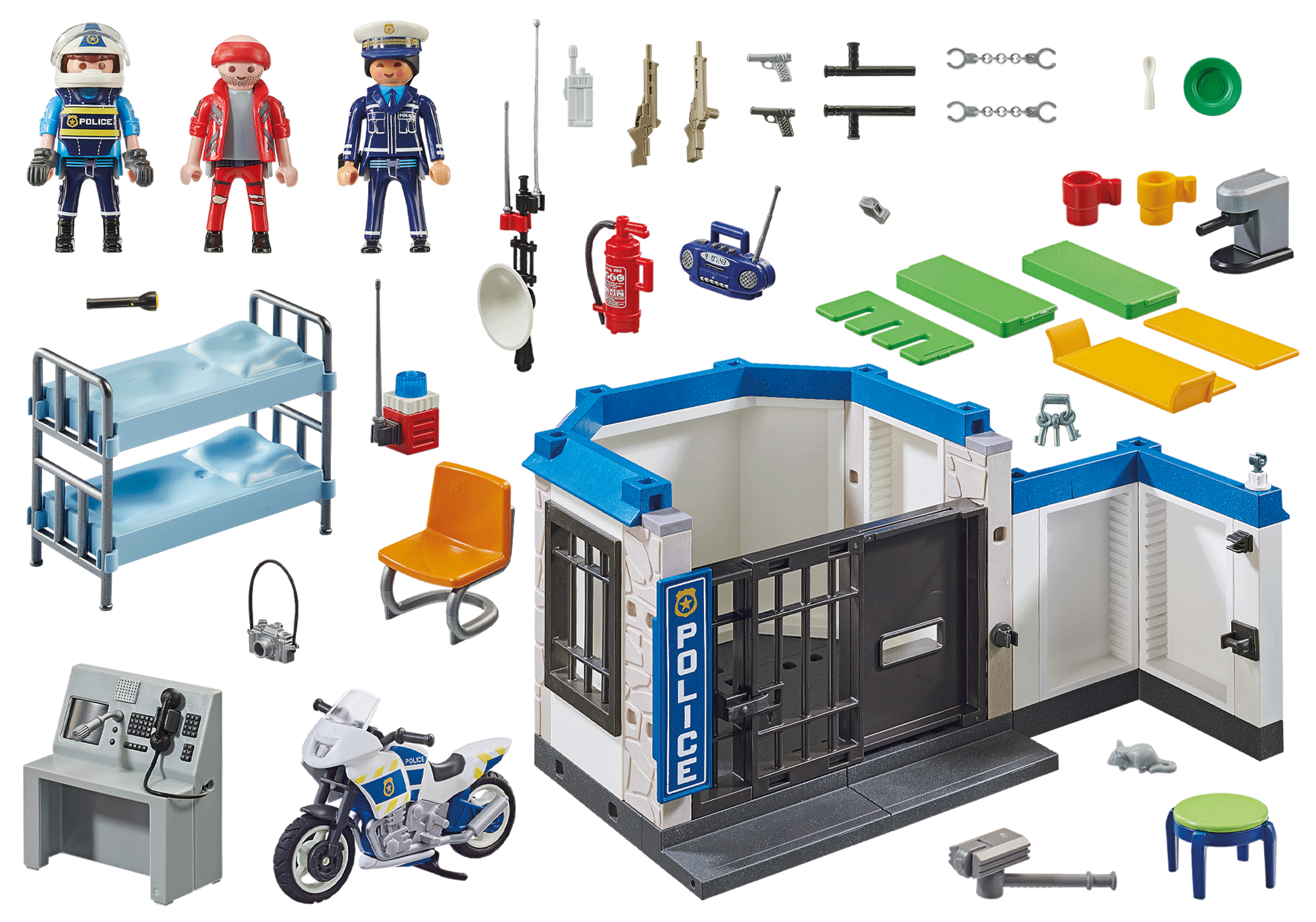 PLAYMOBIL 70568 - City Action - Police: Escape from Prison - Playpolis