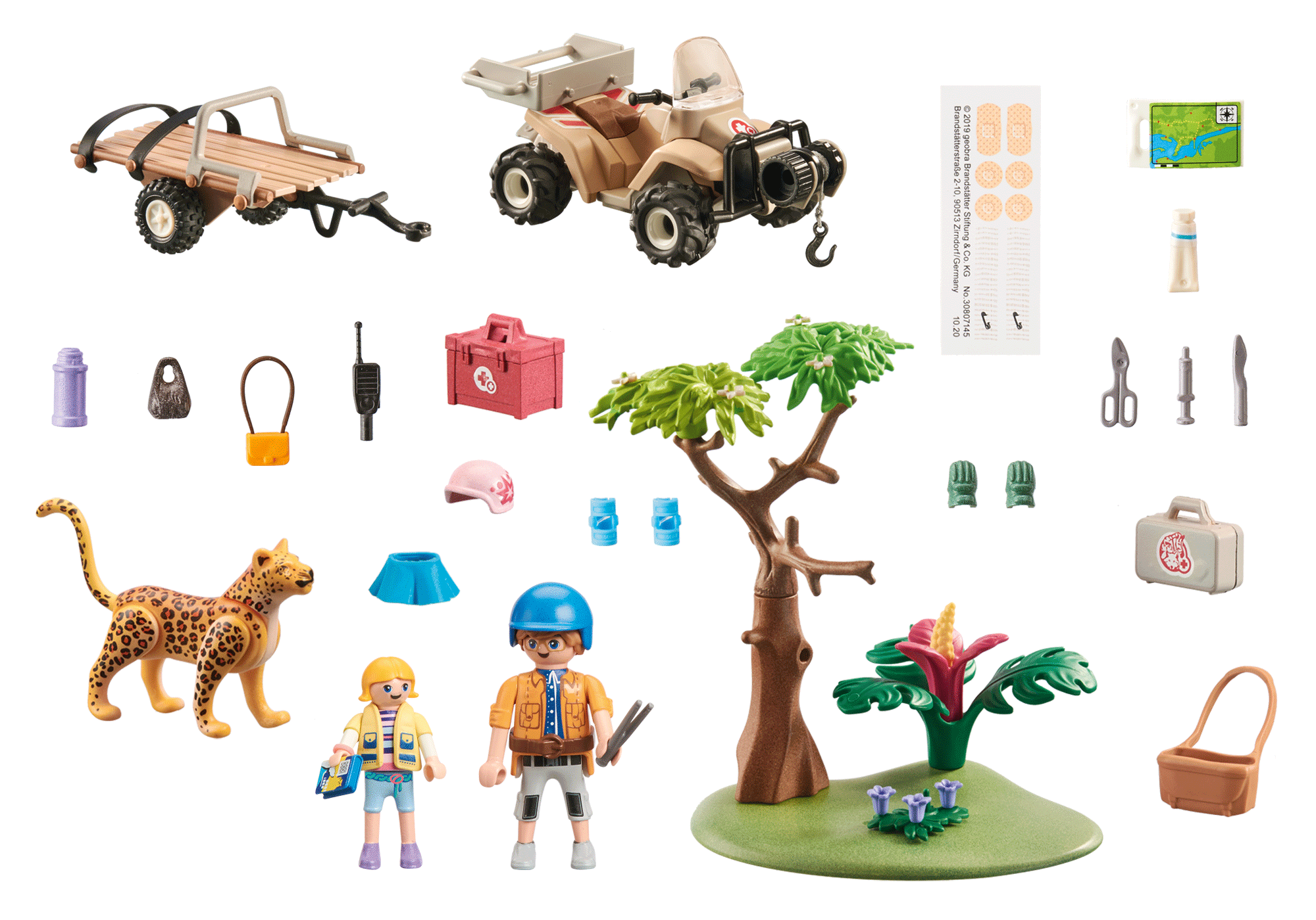 Wiltopia - Animal Rescue Quad 71011 | PLAYMOBIL®