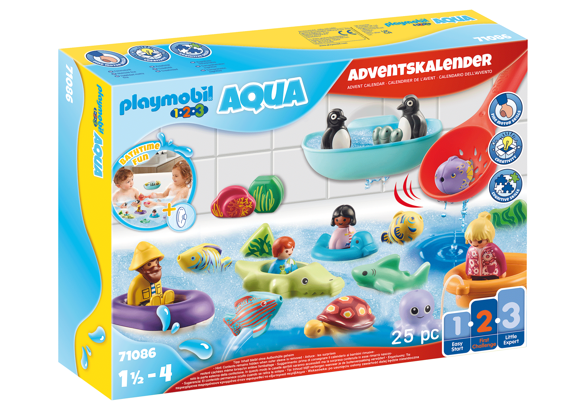 Playmobil 1.2.3 - 70259 - calendrier de l'avent 123 creche PLA70259 -  Conforama