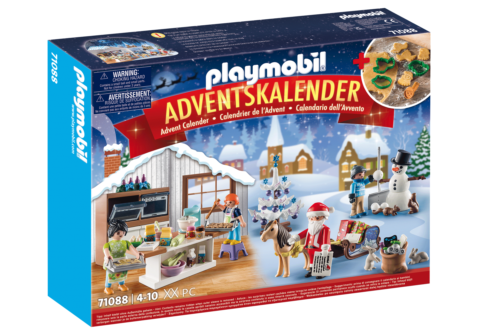 Advent Calendar Christmas Baking - 71088 | PLAYMOBIL®