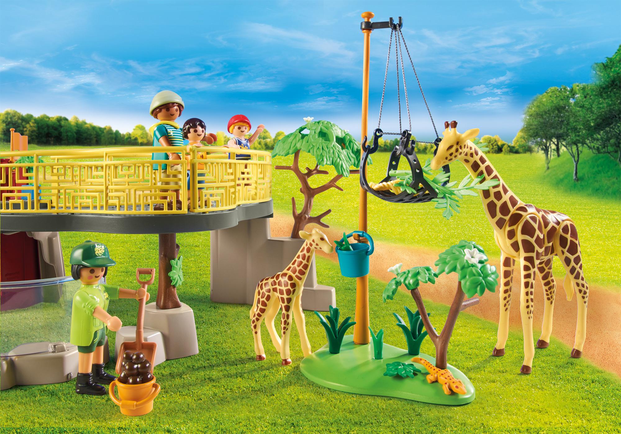  PLAYMOBIL Petting Zoo : Toys & Games