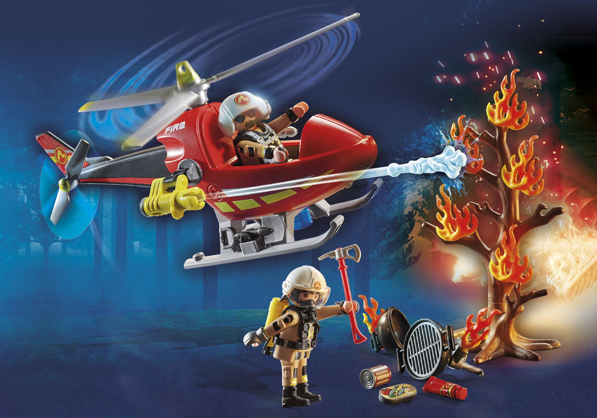 Fire Rescue Helicopter 71195 PLAYMOBIL®