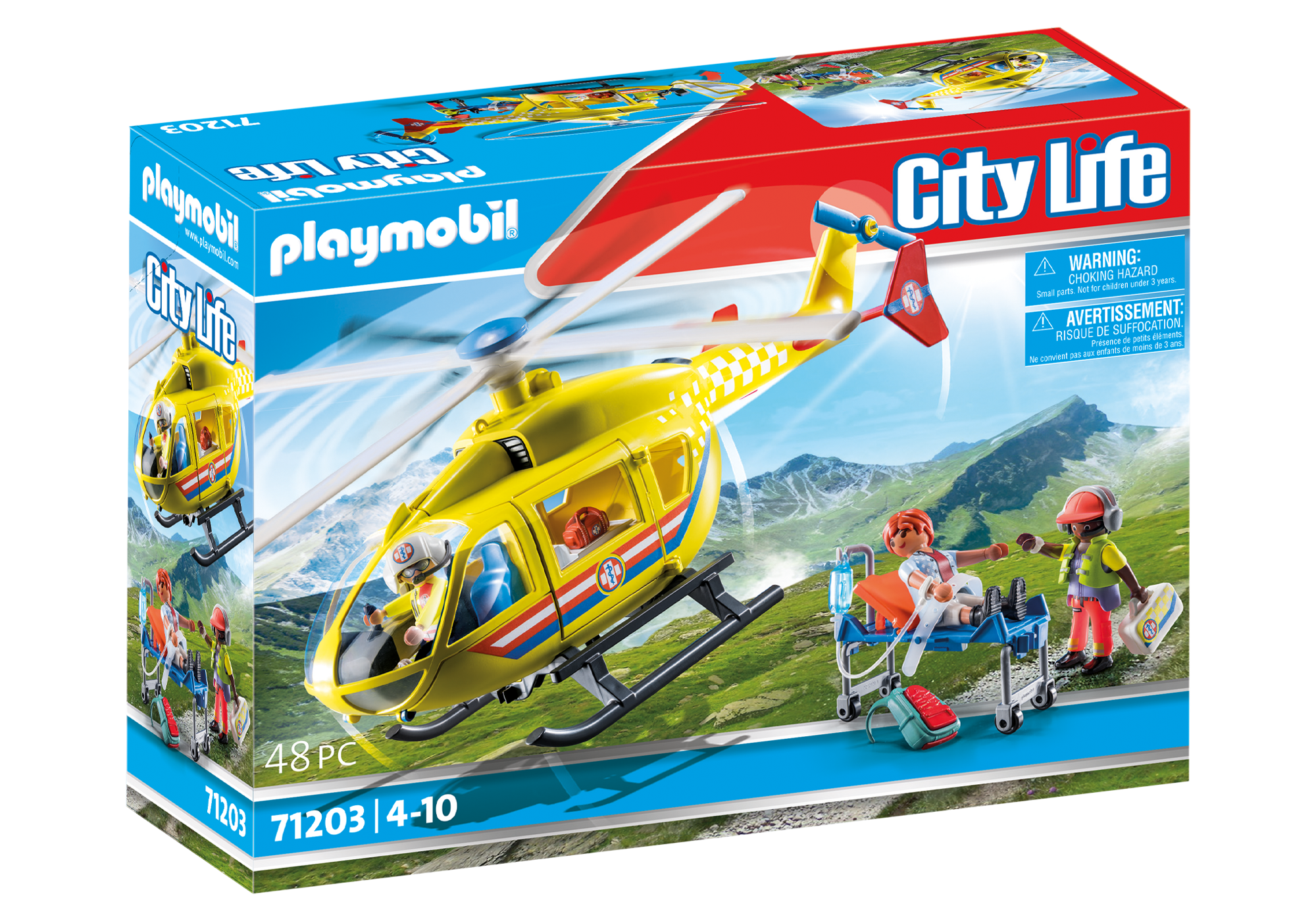 Zeemeeuw Spektakel Bij Medical Helicopter - 71203 | PLAYMOBIL®