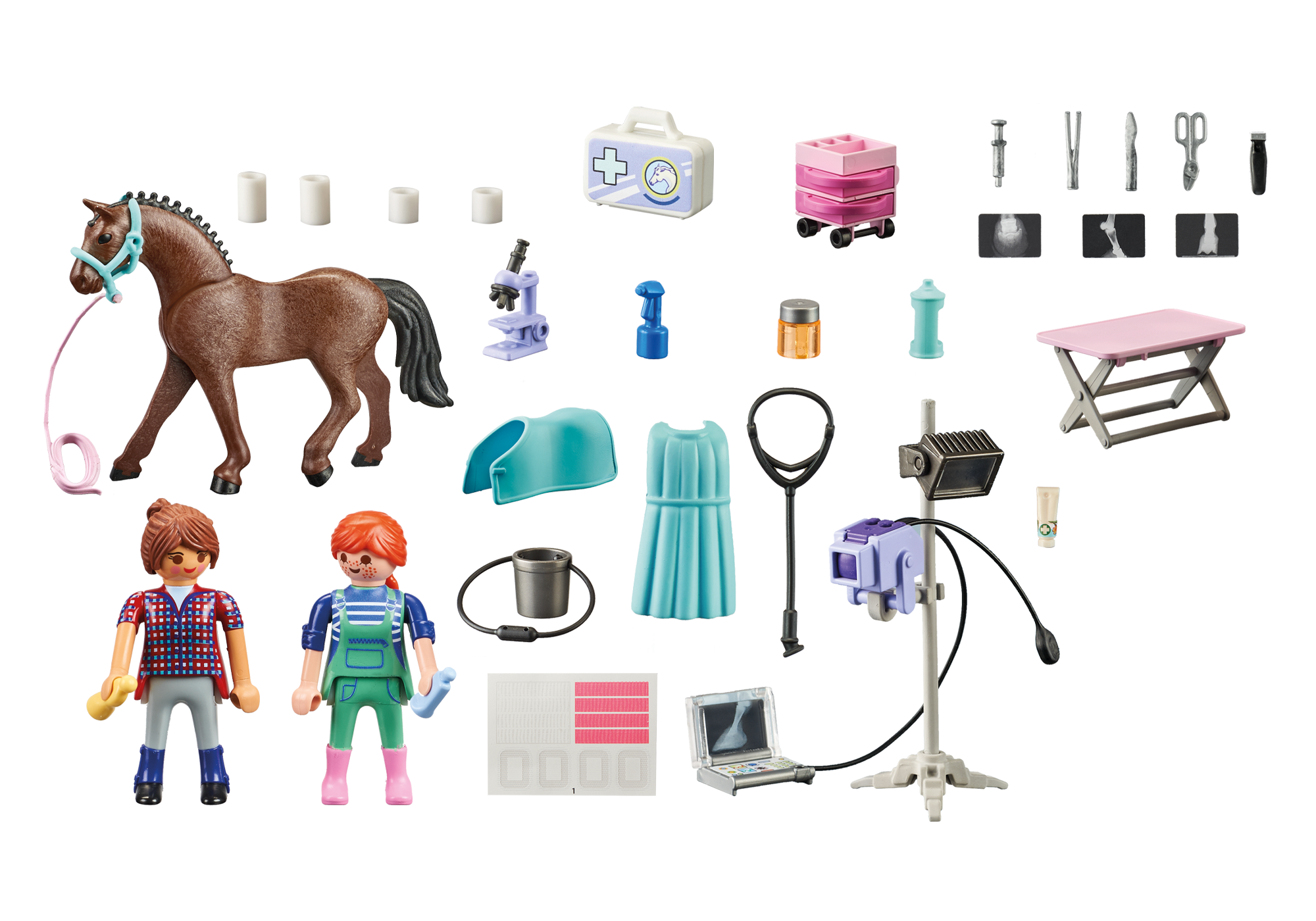 Playmobil Veterinarian with Medical Tool Baby Fawn Mystery Series 13 9333  NEW