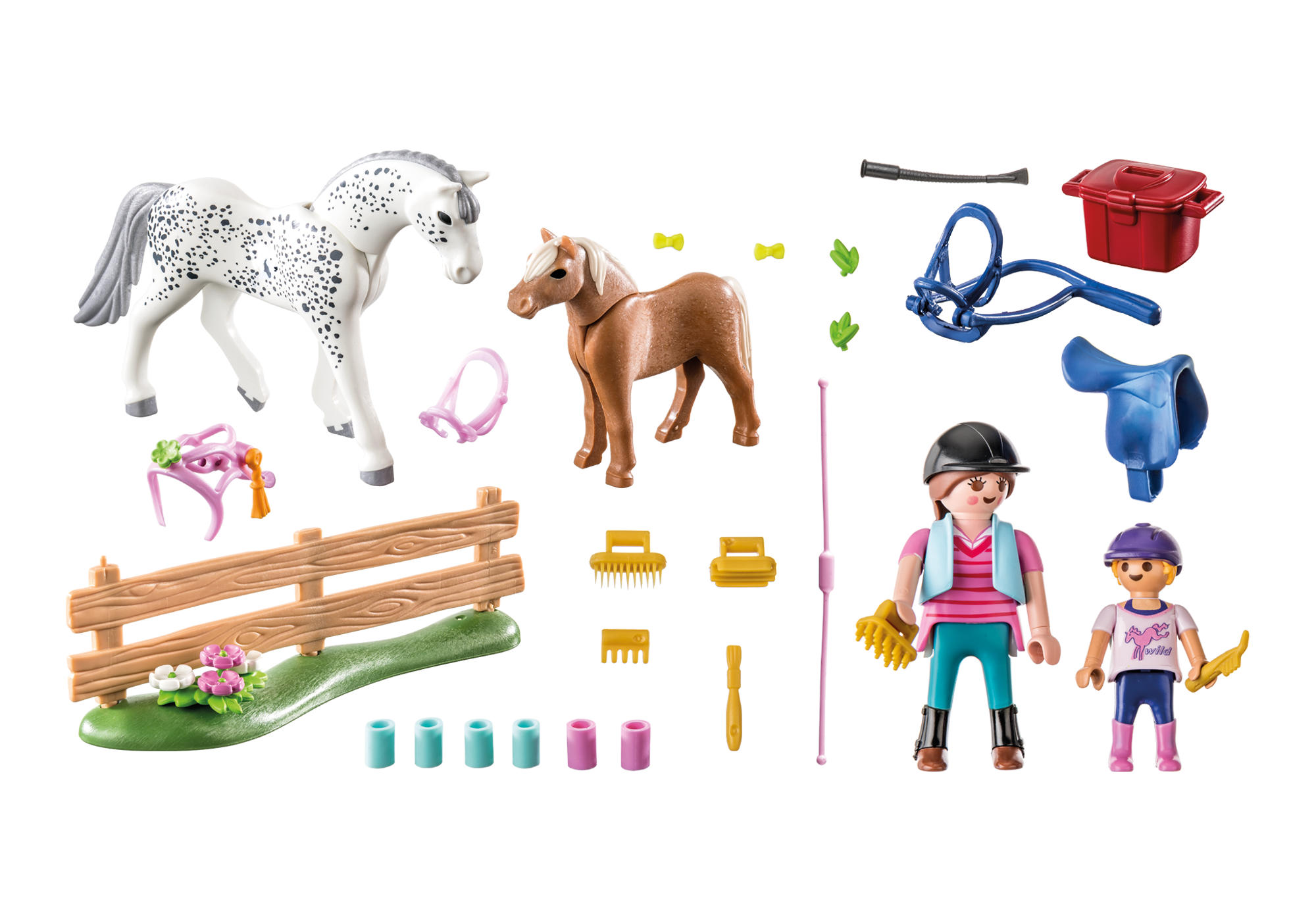 Playmobil - Cavalière avec cheval