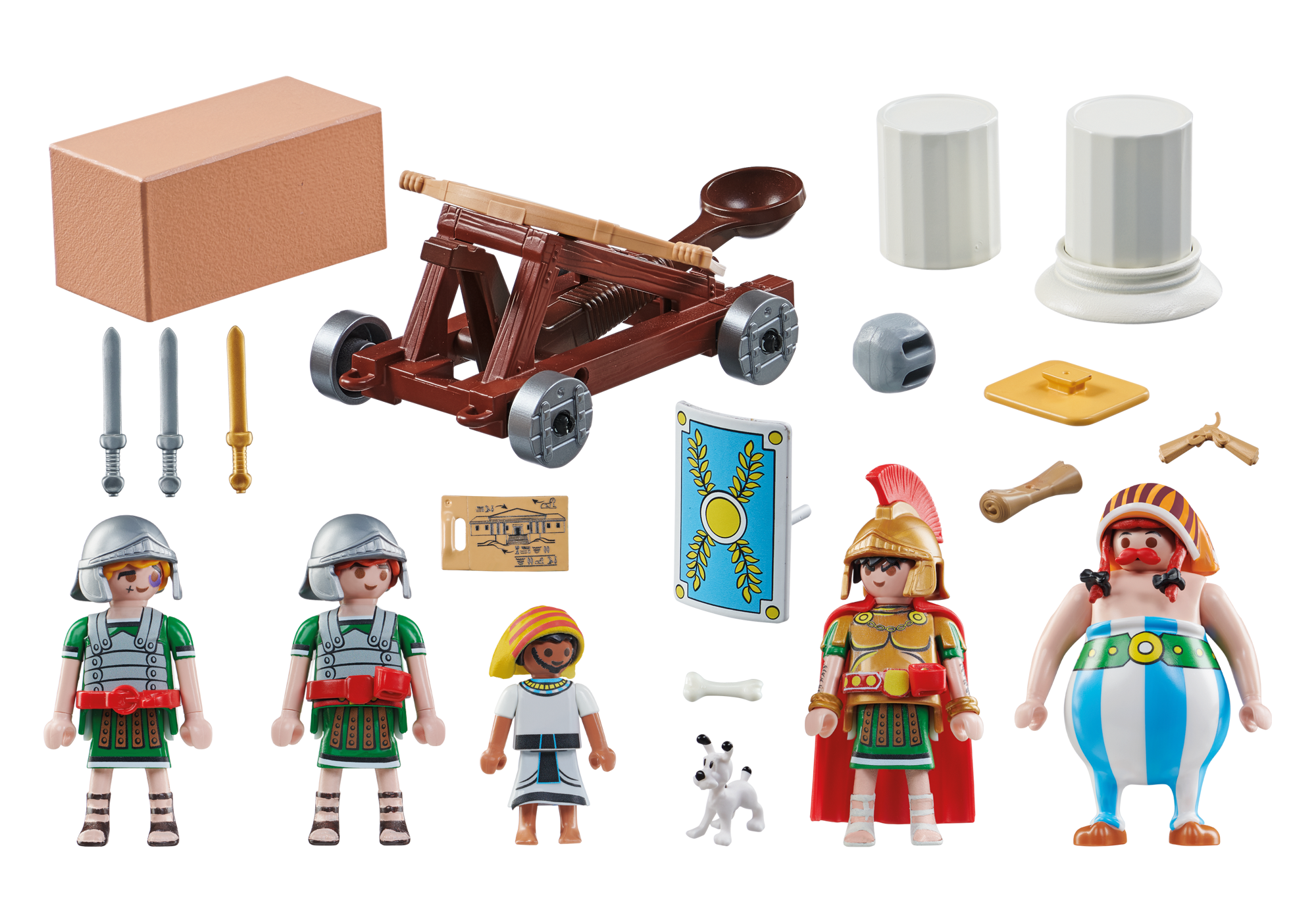 Playmobil Collection Asterix and Obelix, Edifis and Battle of The Palace  (71268)
