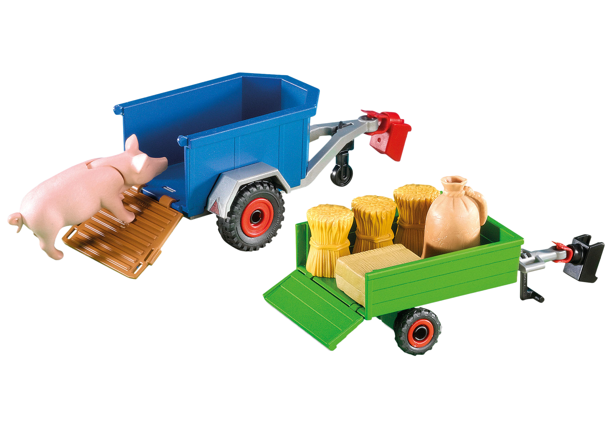 2 remorques pour tracteur