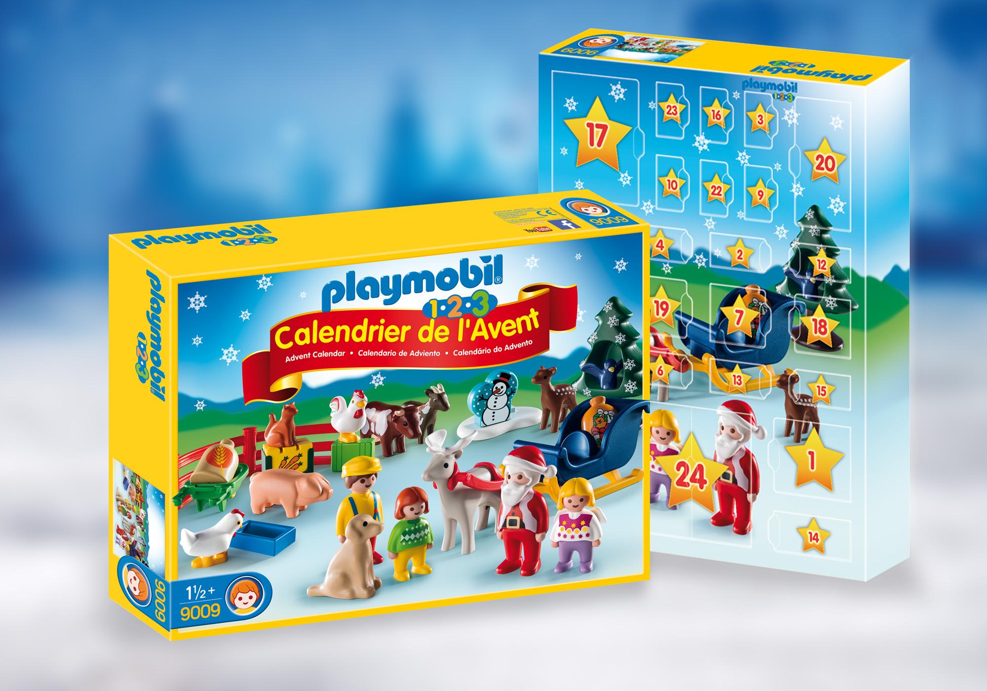 Calendrier de l'Avent 1.2.3 Noël à la ferme 9009 PLAYMOBIL® France