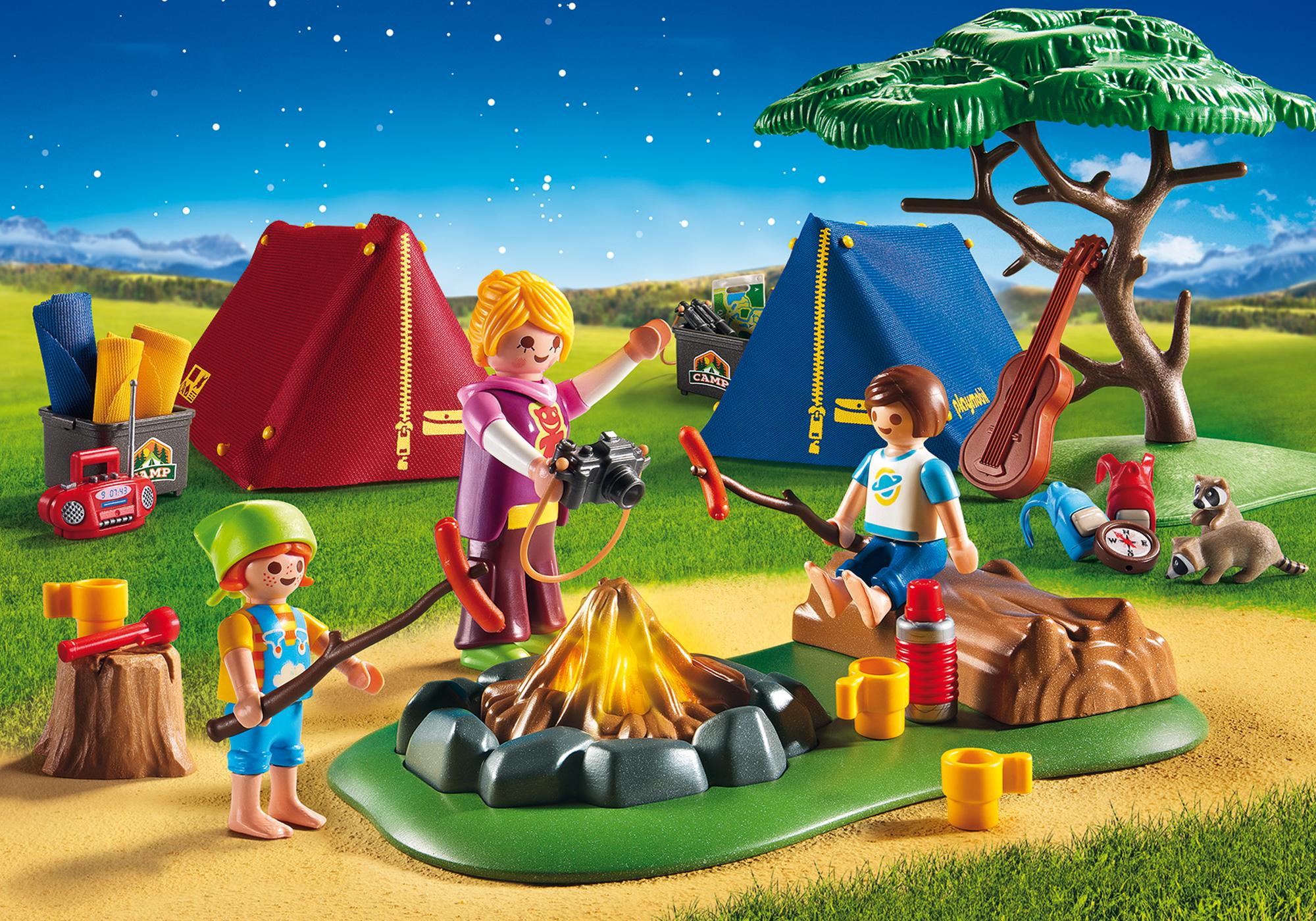 playmobil wild life camping