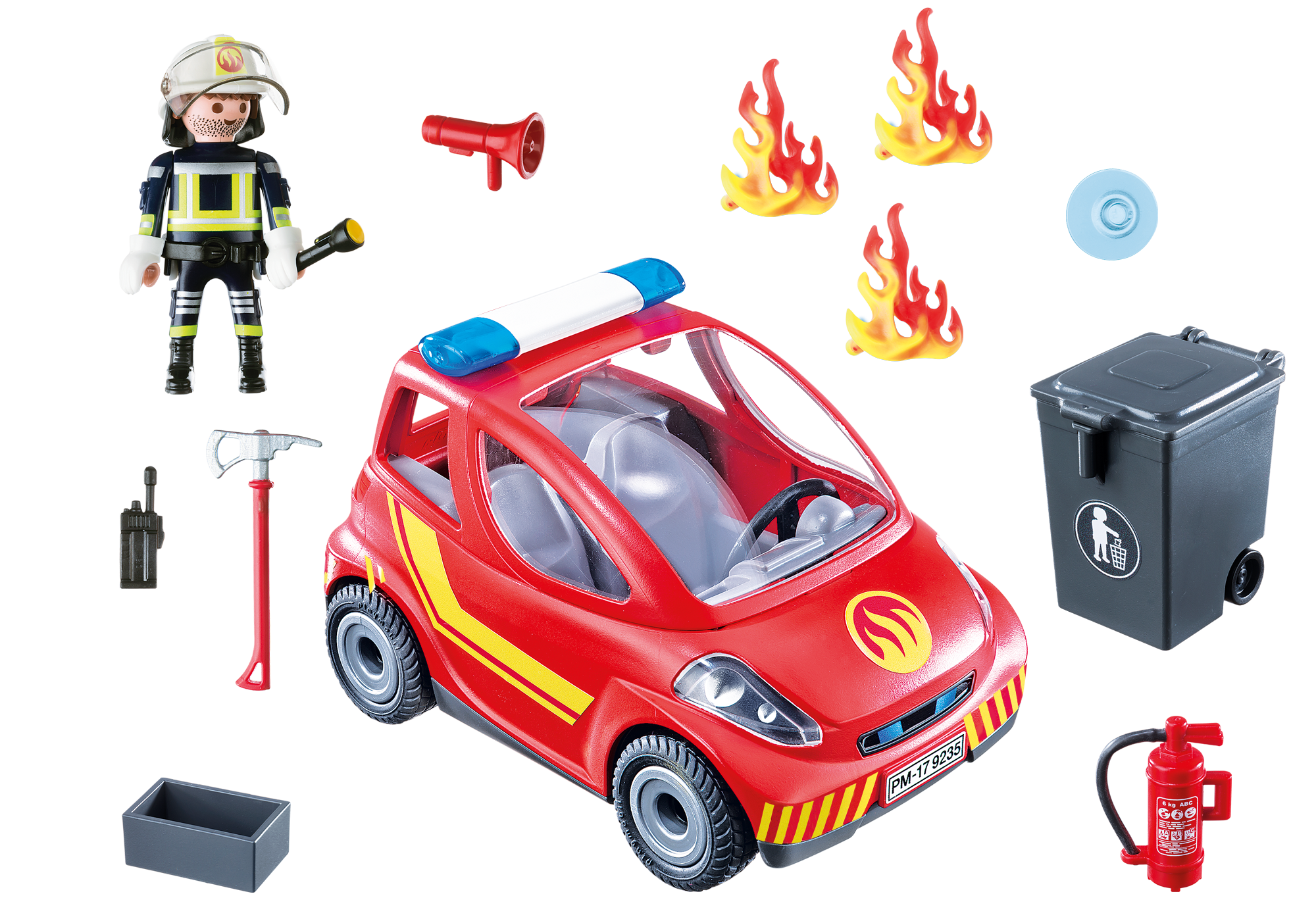 Feuerwehr-Einsatzfahrzeug - 9235 - PLAYMOBIL® Deutschland