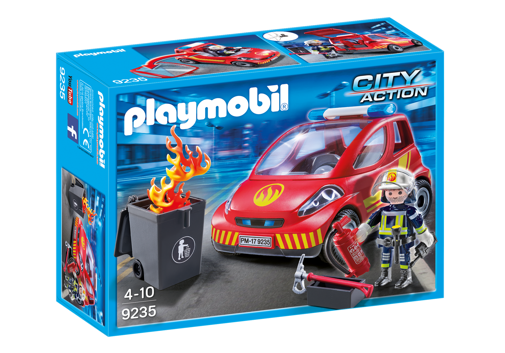 Feuerwehr-Einsatzfahrzeug - 9235 - PLAYMOBIL® Deutschland