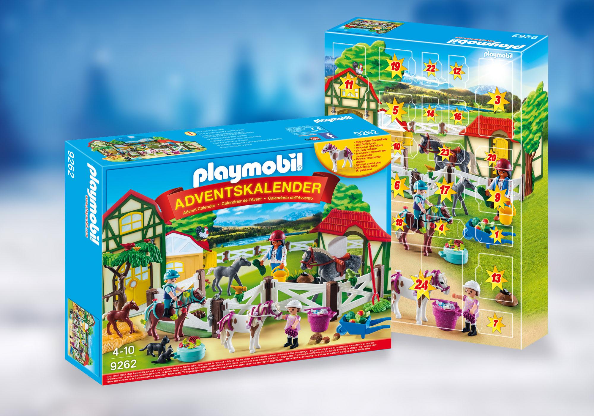 Adventskalender "Reiterhof" - 9262 - PLAYMOBIL® Deutschland