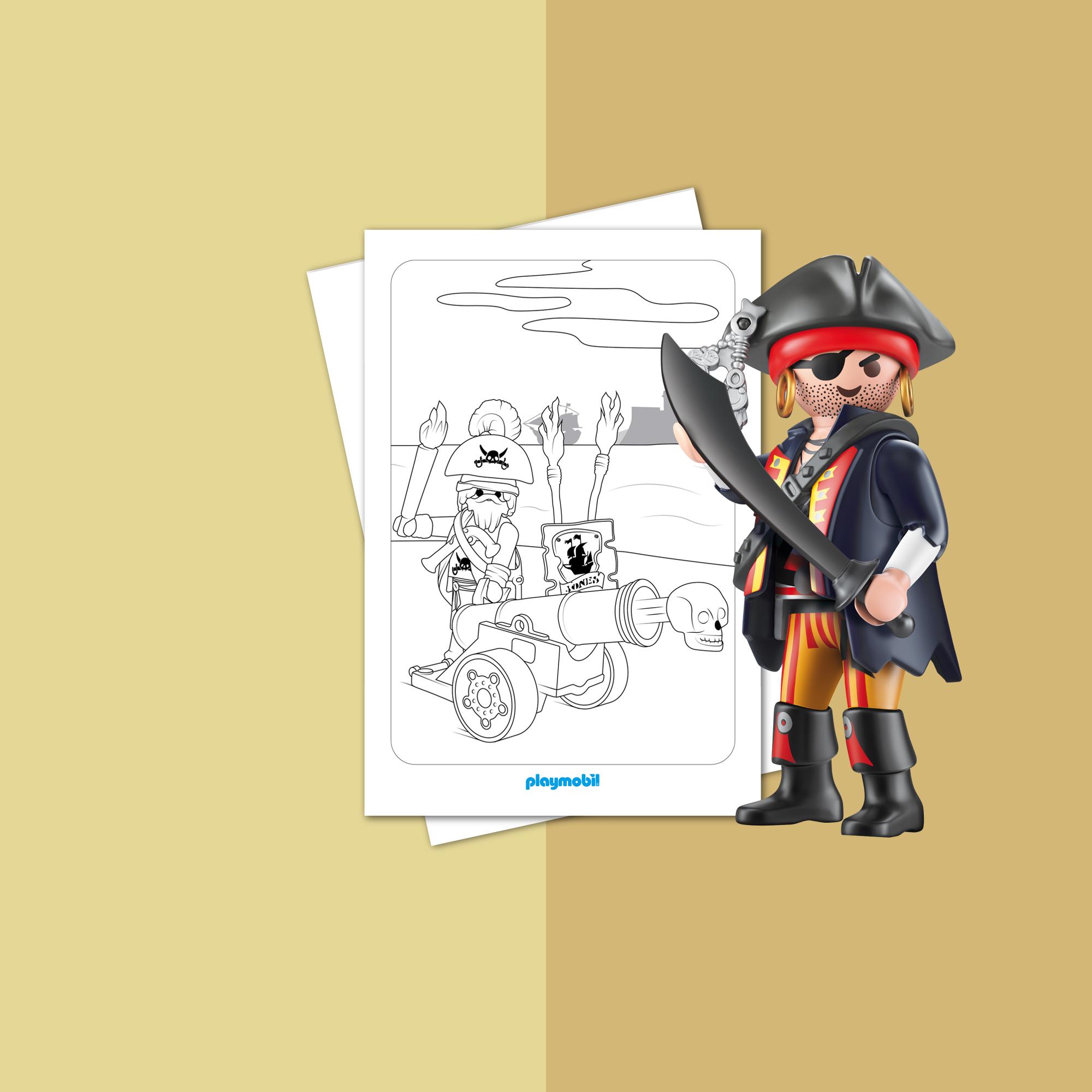 Colouring Sheet - Pirates PLAYMOBIL® United Kingdom