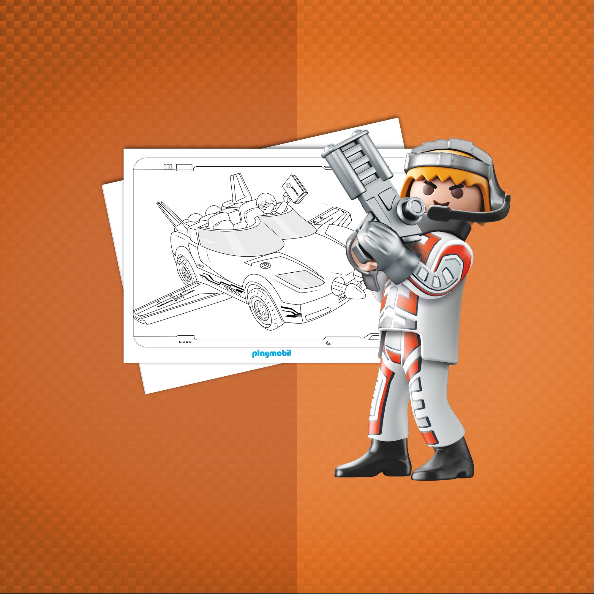 Kleurplaten PLAYMOBIL Top Agents PLAYMOBIL® Nederland