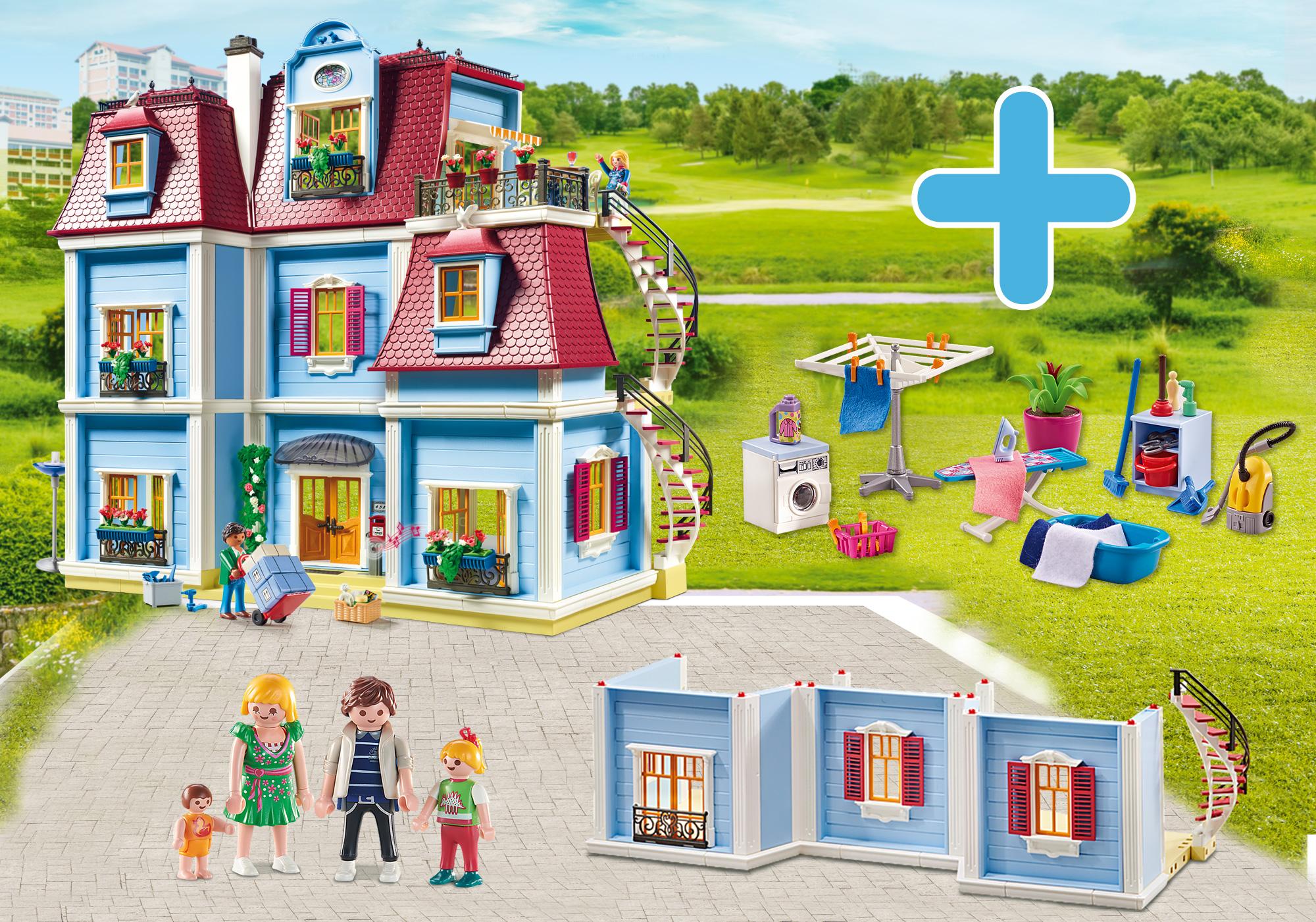 La maison traditionnelle 🏠PLAYMOBIL en Français 