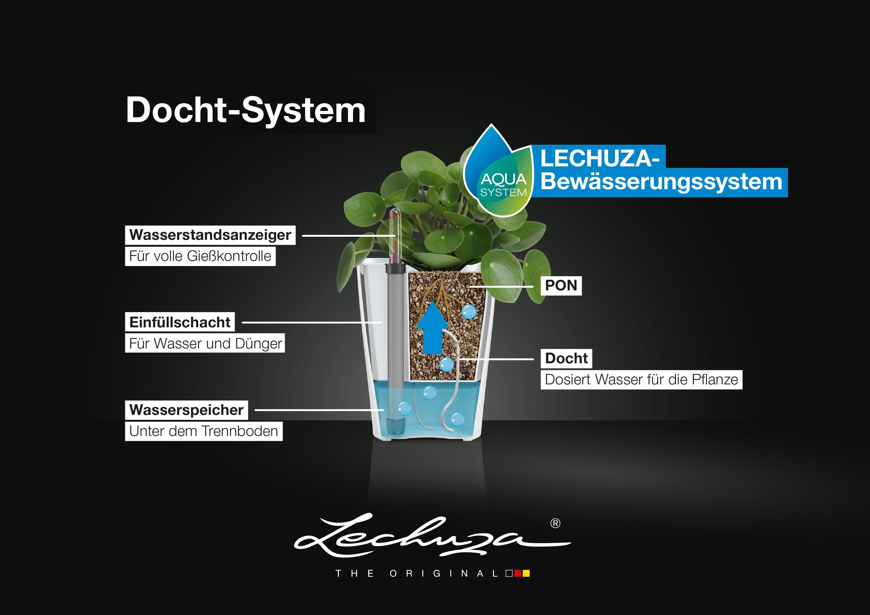 Zeichnung mit Erklärung des Dochtsystems