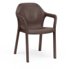 Στοιβαζόμενη καρέκλα mocha thumb 0