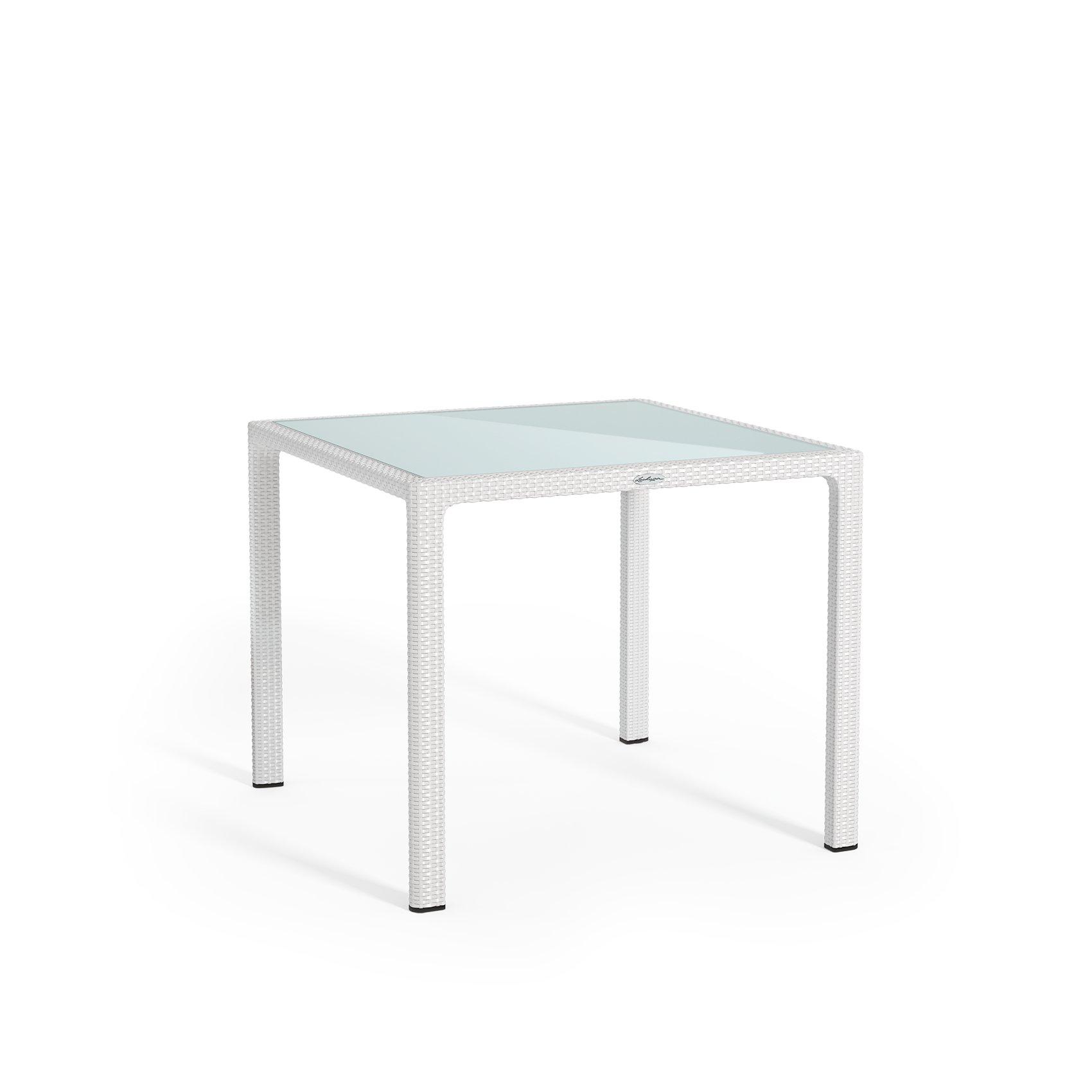 Small dining table white Thumb