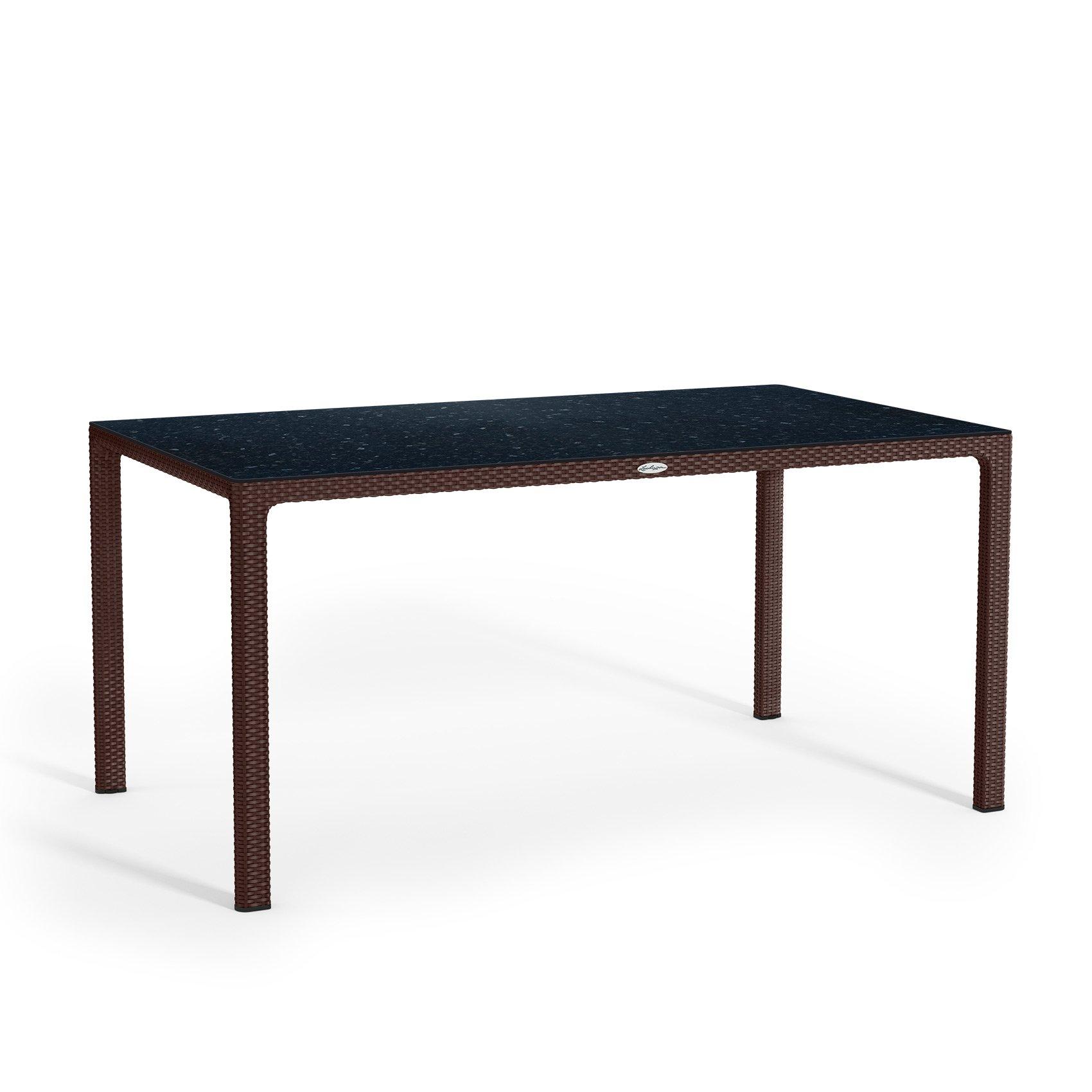 Large dining table with HPL tabletop mocha