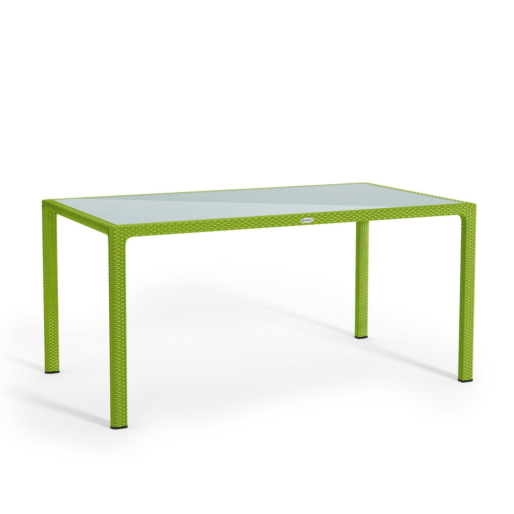 Grande table vert pomme